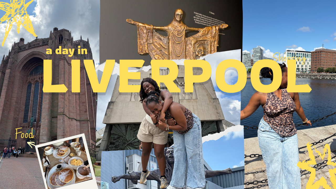 Liverpool Vlog thumbnail design
